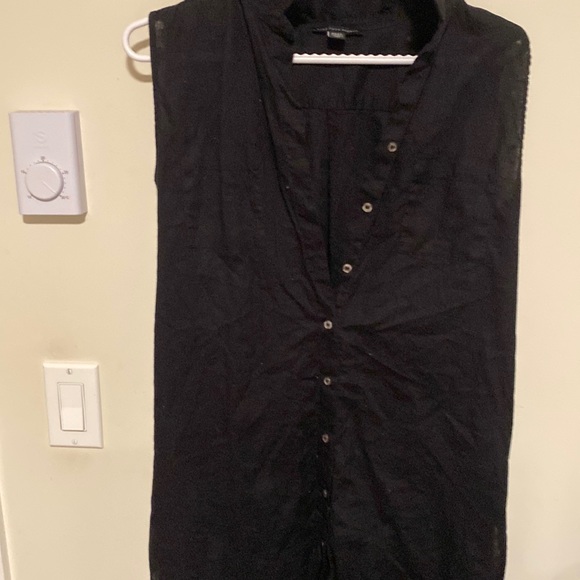 Cotton and linen sleeveless dress/tunic - Picture 1 of 5